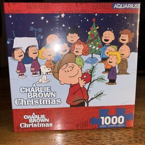 PEANUTS Charlie Brown Christmas Jigsaw Puzzle Snoopy 1000-Pieces NEW SEALED